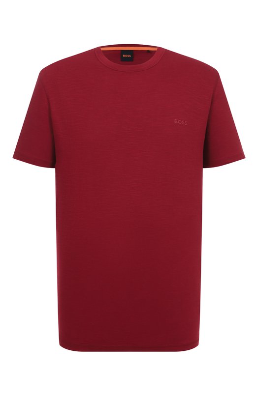 Хлопковая футболка BOSS Orange 50508243 Красный 50508243