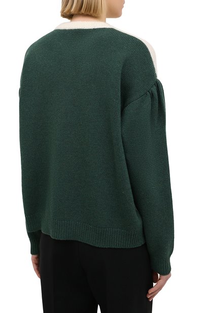 Шерстяной свитер MIU MIU, арт. MML393-1XI4-F0422, фото 4