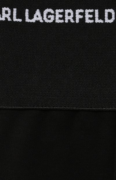 Леггинсы из вискозы KARL LAGERFELD KIDS, арт. Z14165, фото 3