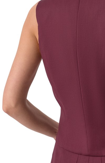 Жилет из шерсти и кашемира LESYANEBO, арт. LN03H-633_CR, фото 5