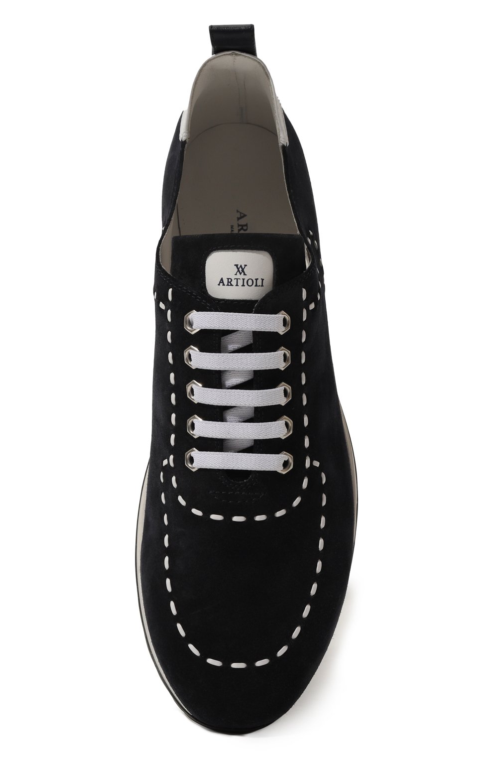 Замшевые кроссовки ARTIOLI, арт. 0R609/SUEDE/BABY CALF, фото 6