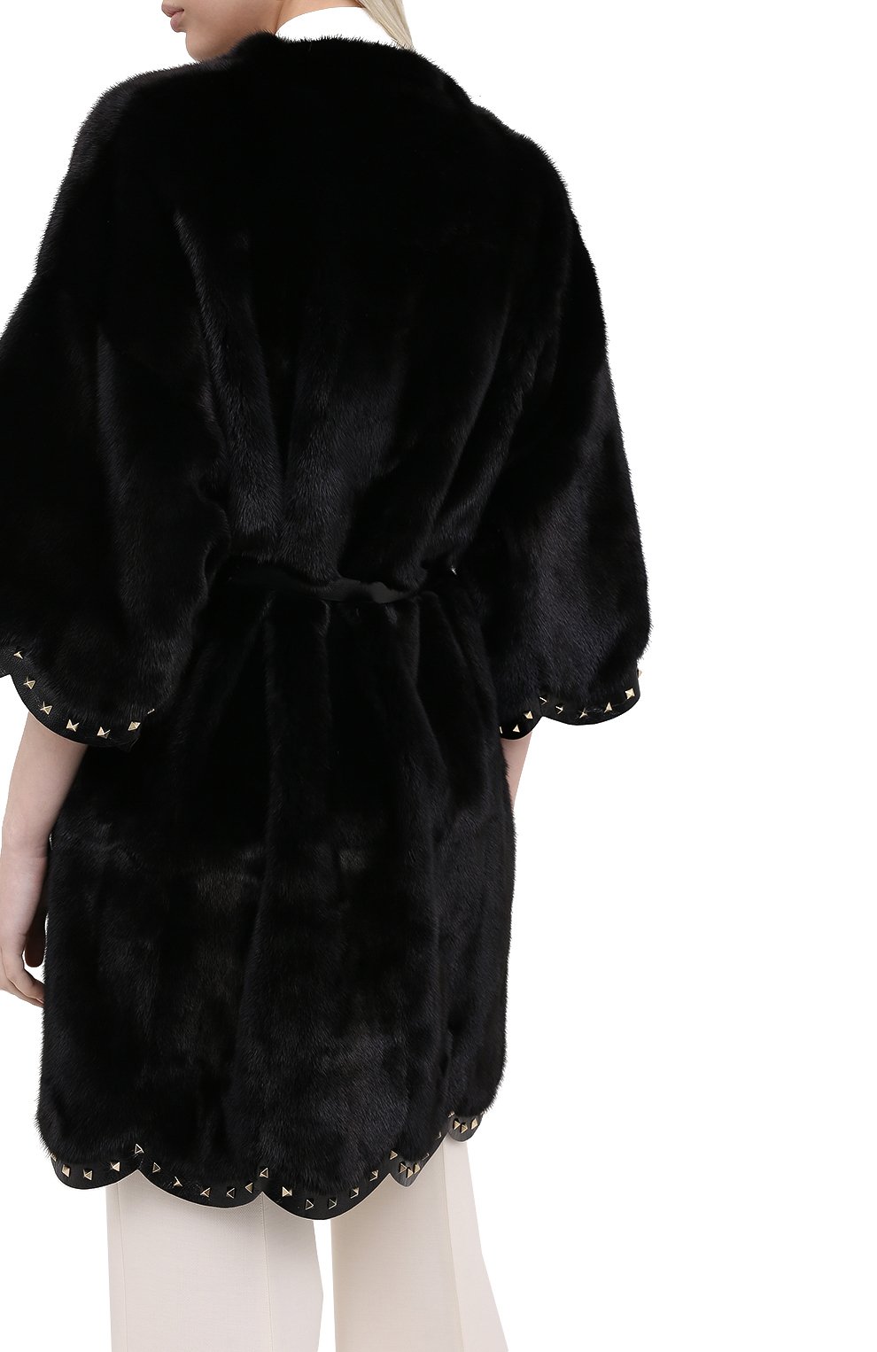 Шуба из меха норки VALENTINO, арт. UF3FAA201DF, фото 4