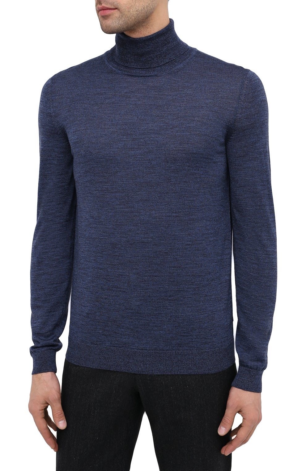 Шерстяная водолазка BOSS, арт. 50392083, фото 3