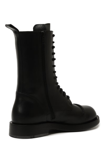 Кожаные ботинки gillian pintruck ANN DEMEULEMEESTER, арт. 2402-W-C15-LT049-099, фото 5