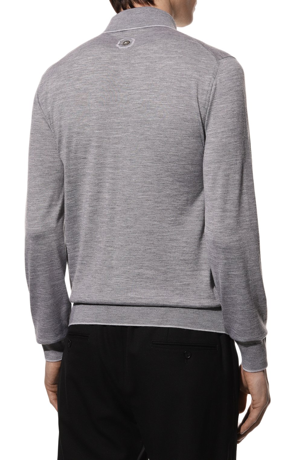 Поло из шерсти и шелка STEFANO RICCI, арт. K606307P03/F22460, фото 4