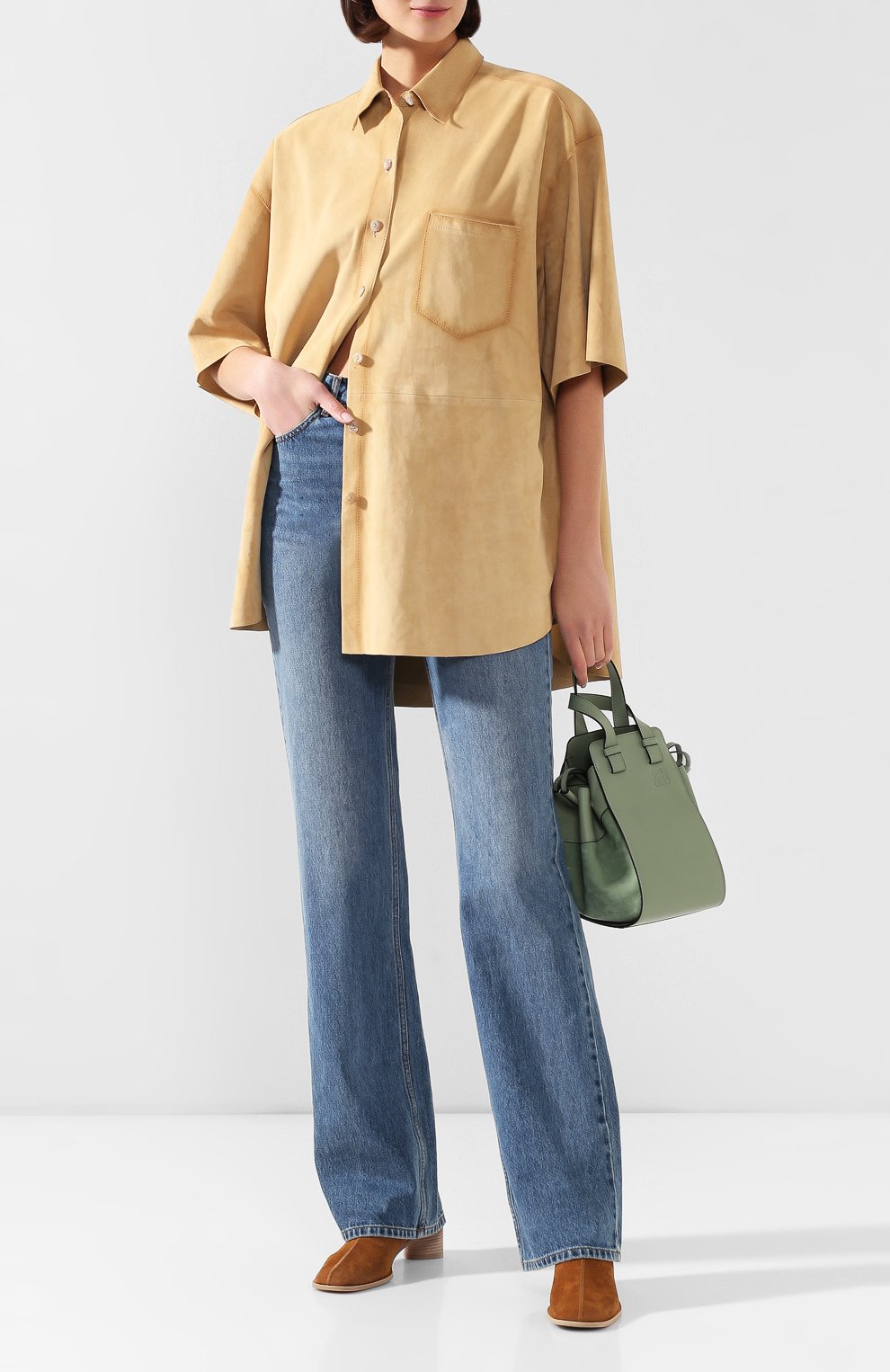 Замшевая рубашка ACNE STUDIOS, арт. AC0267, фото 2