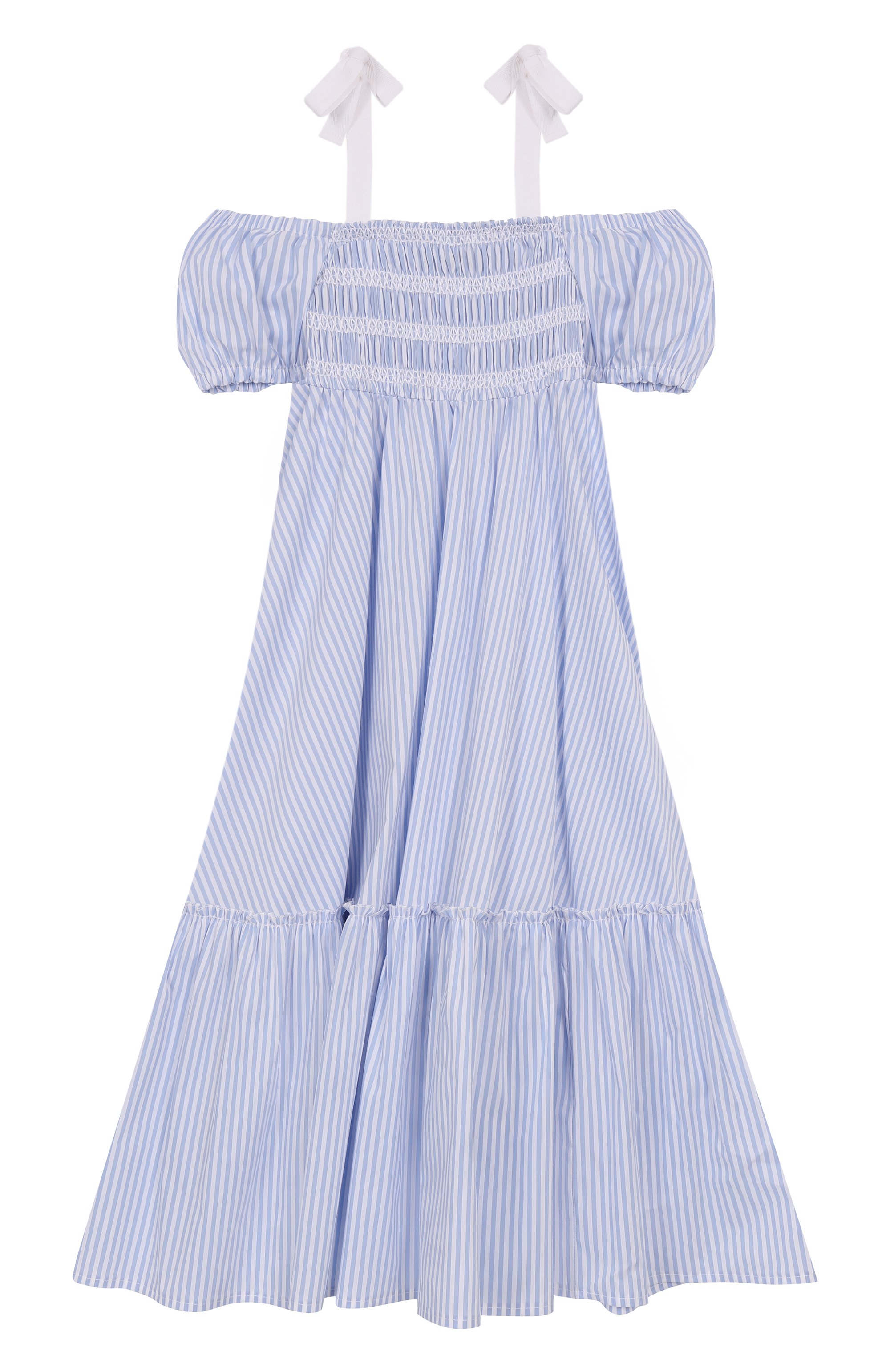 Хлопковый сарафан PHILOSOPHY DI LORENZO SERAFINI KIDS, арт. I1E912NP/5146/4-10, фото 2