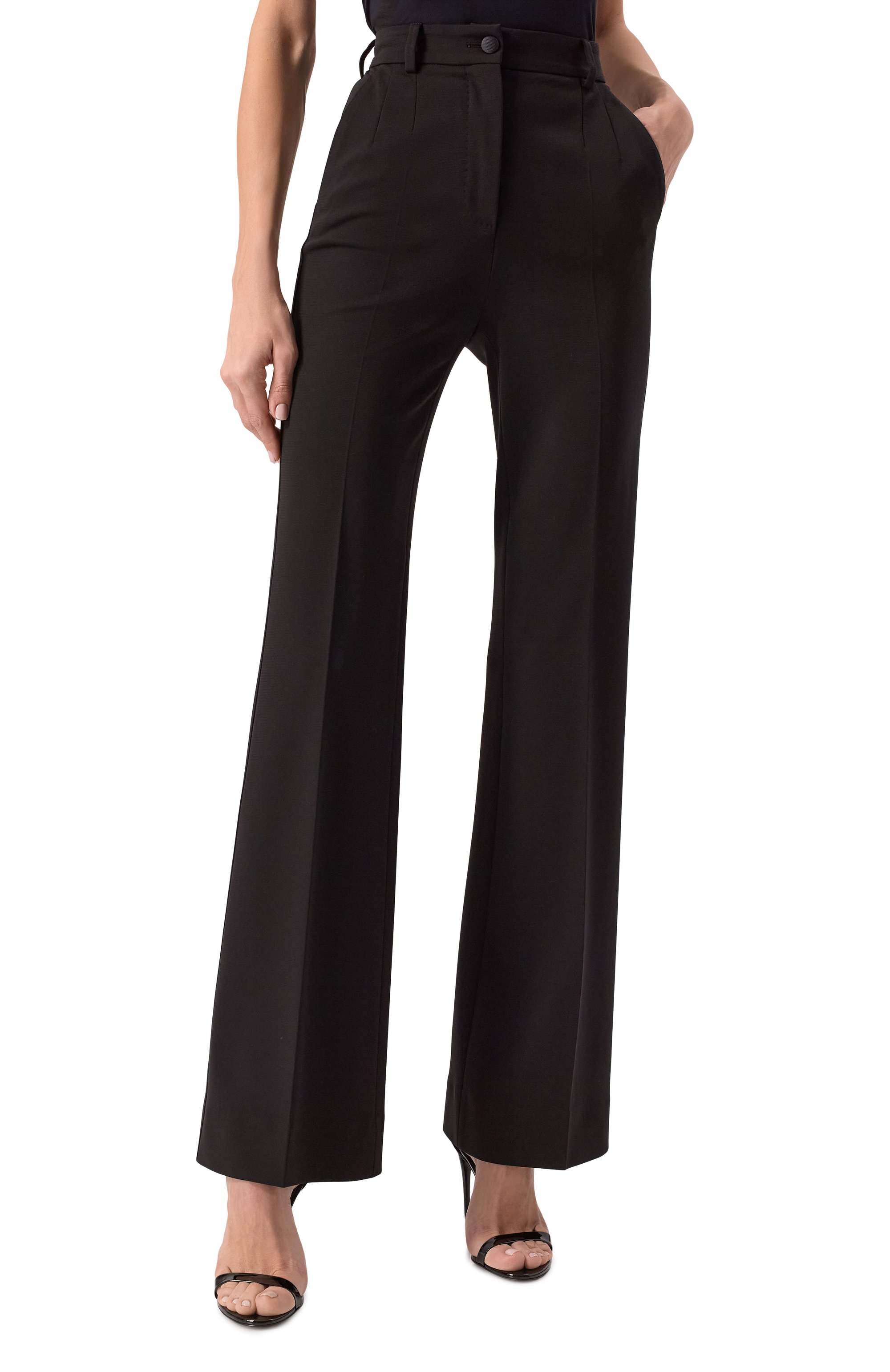 Брюки из вискозы DOLCE & GABBANA, арт. FTDADT/FUGN7, фото 3