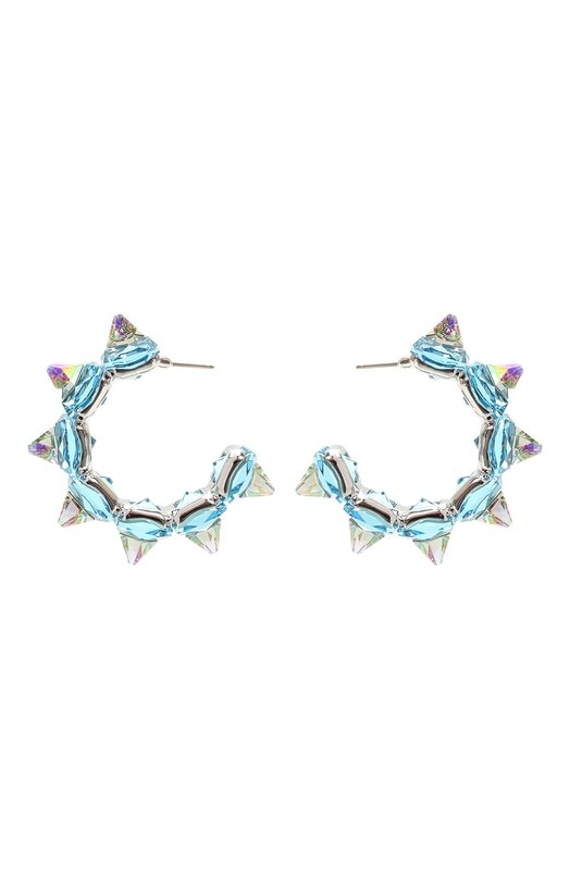 Серьги-кольца Chroma Swarovski