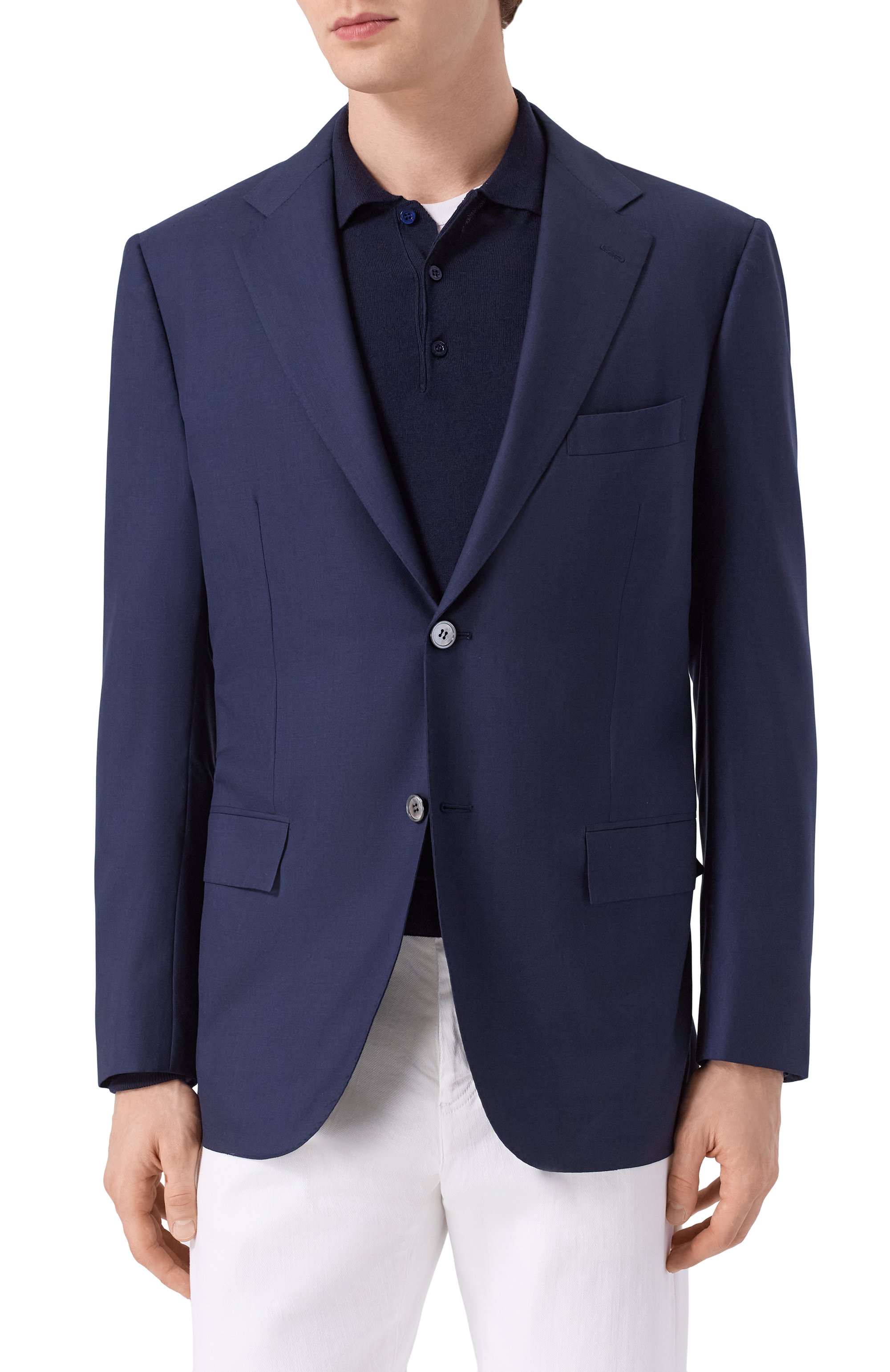 Шерстяной пиджак KITON, арт. UG81K0982823, фото 4