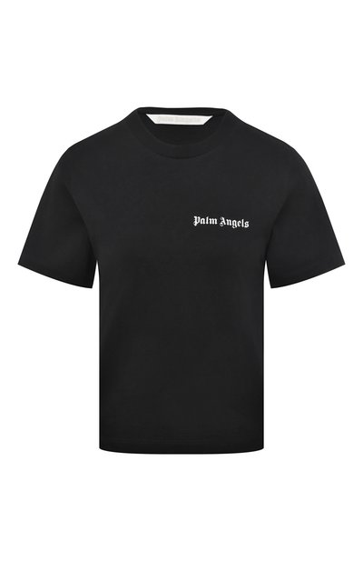Женская хлопковая футболка PALM ANGELS, арт. PWAA044C99JER0021001