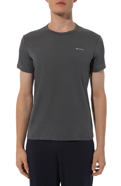 Хлопковая футболка KITON, арт. UNWM008K0228F02, фото 3