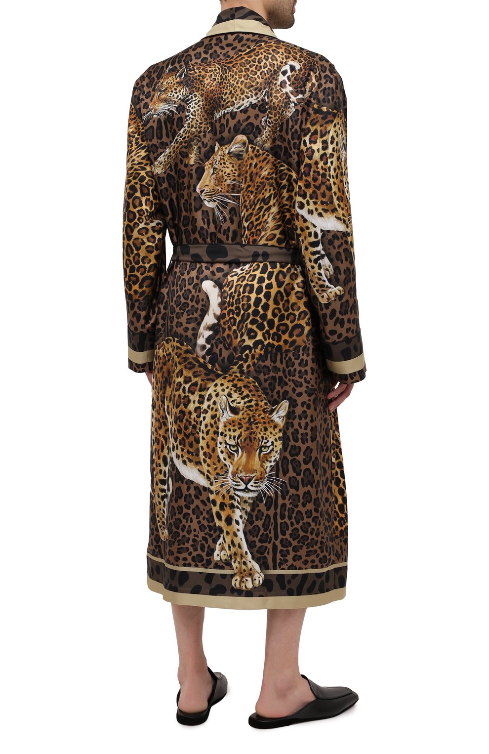 Шелковый халат DOLCE & GABBANA, арт. G0936T/FI16F, фото 4