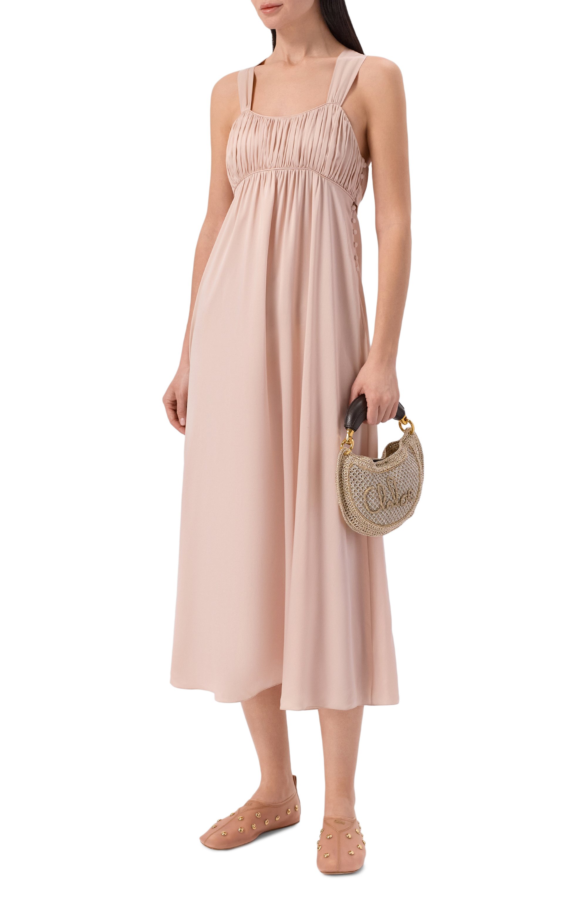 Текстильные балетки rita CHLOÉ, арт. CH26S16TWE, фото 3