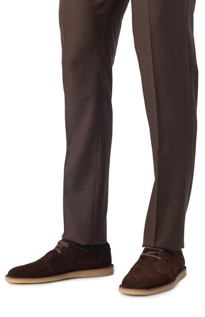 Замшевые дерби DOLCE & GABBANA, арт. A10826/AT441, фото 3