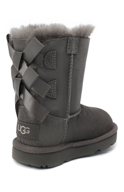 Угги bailey bow ii UGG, арт. 1017394T_GREY, фото 3