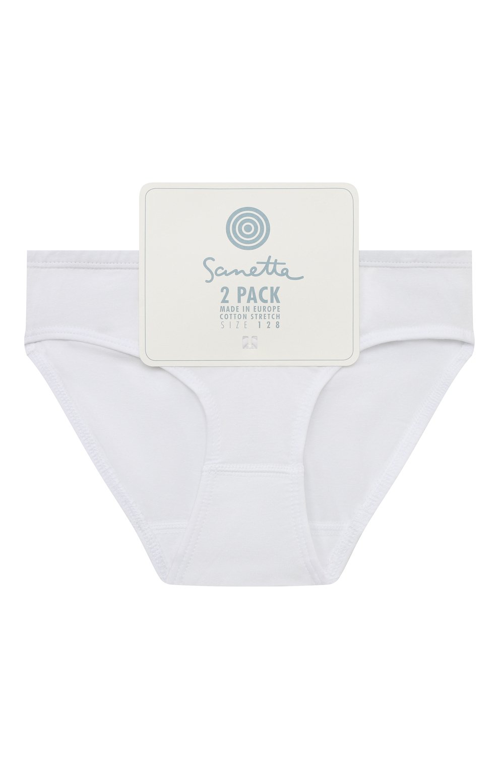 Комплект из двух трусов SANETTA белого цвета по цене 3640 руб., арт. 344836., фото 1 Комплект из двух трусов SANETTA, арт. 344836., фото 1