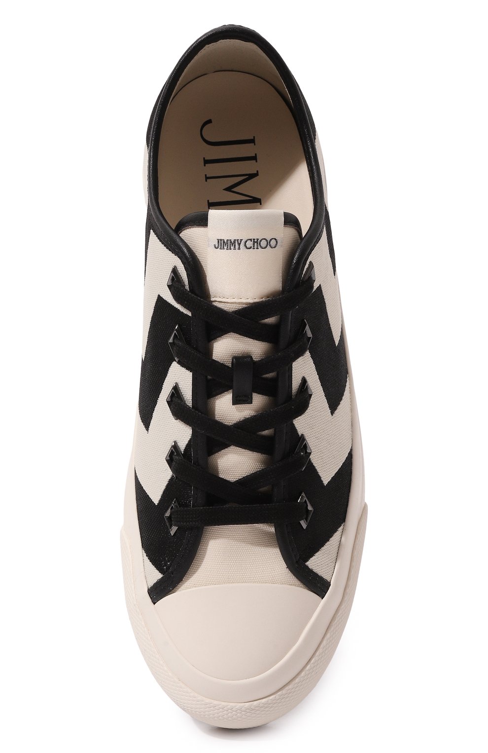 Текстильные кеды palma JIMMY CHOO, арт. PALMA/F/CYE, фото 6