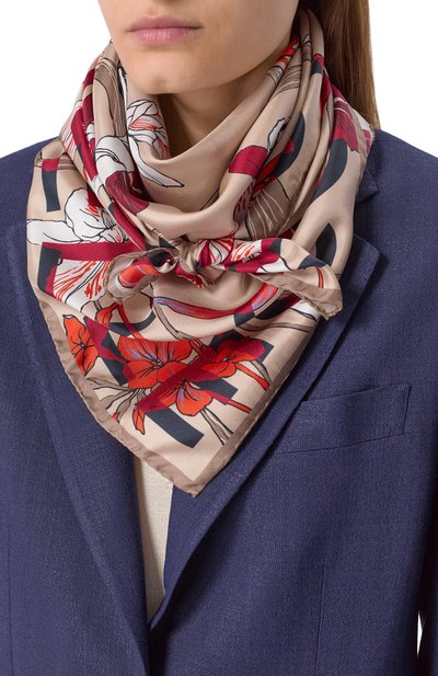 Шелковый платок COCCINELLE, арт. E7SKW380101, фото 2