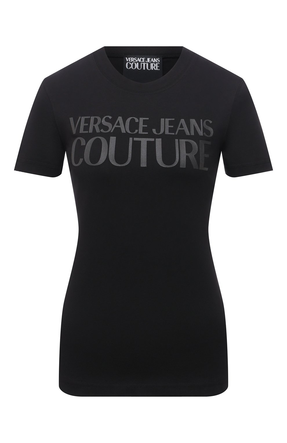 Хлопковая футболка VERSACE JEANS COUTURE, арт. B2HWA7TA-WDP608 L0G0 PLAS/30454, фото 1