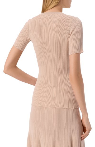 Пуловер из хлопка и шелка AGNONA, арт. KT09015E/7Q180PE, фото 4