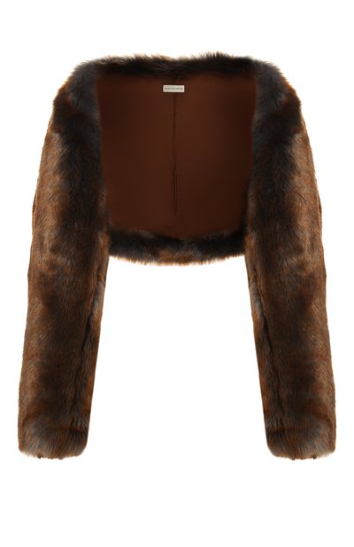 Женская накидка из экомеха DRIES VAN NOTEN, арт. 192-10611-8130