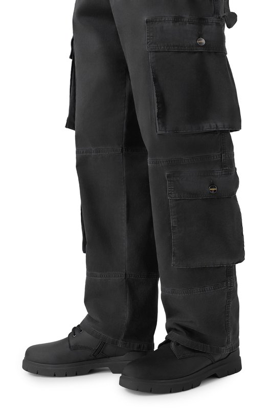 Кожаные ботинки Ryan HUGO 50552696 Чёрный  50552696 Фото 3