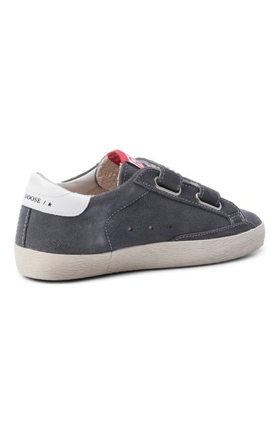 Замшевые кеды old school GOLDEN GOOSE DELUXE BRAND серого цвета по цене 29950 руб., арт. GYF00111.F008036.50669, фото 3 Замшевые кеды old school GOLDEN GOOSE DELUXE BRAND, арт. GYF00111.F008036.50669, фото 3
