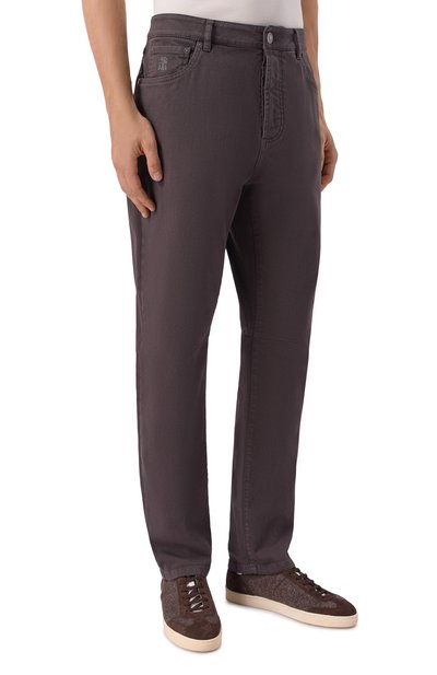 Джинсы leisure fit BRUNELLO CUCINELLI, арт. M277PX1290, фото 3