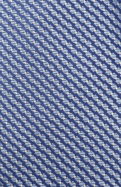 Шелковый галстук KITON синего цвета по цене 31900 руб., арт. UCRVKLC02I24, фото 4 Шелковый галстук KITON, арт. UCRVKLC02I24, фото 4