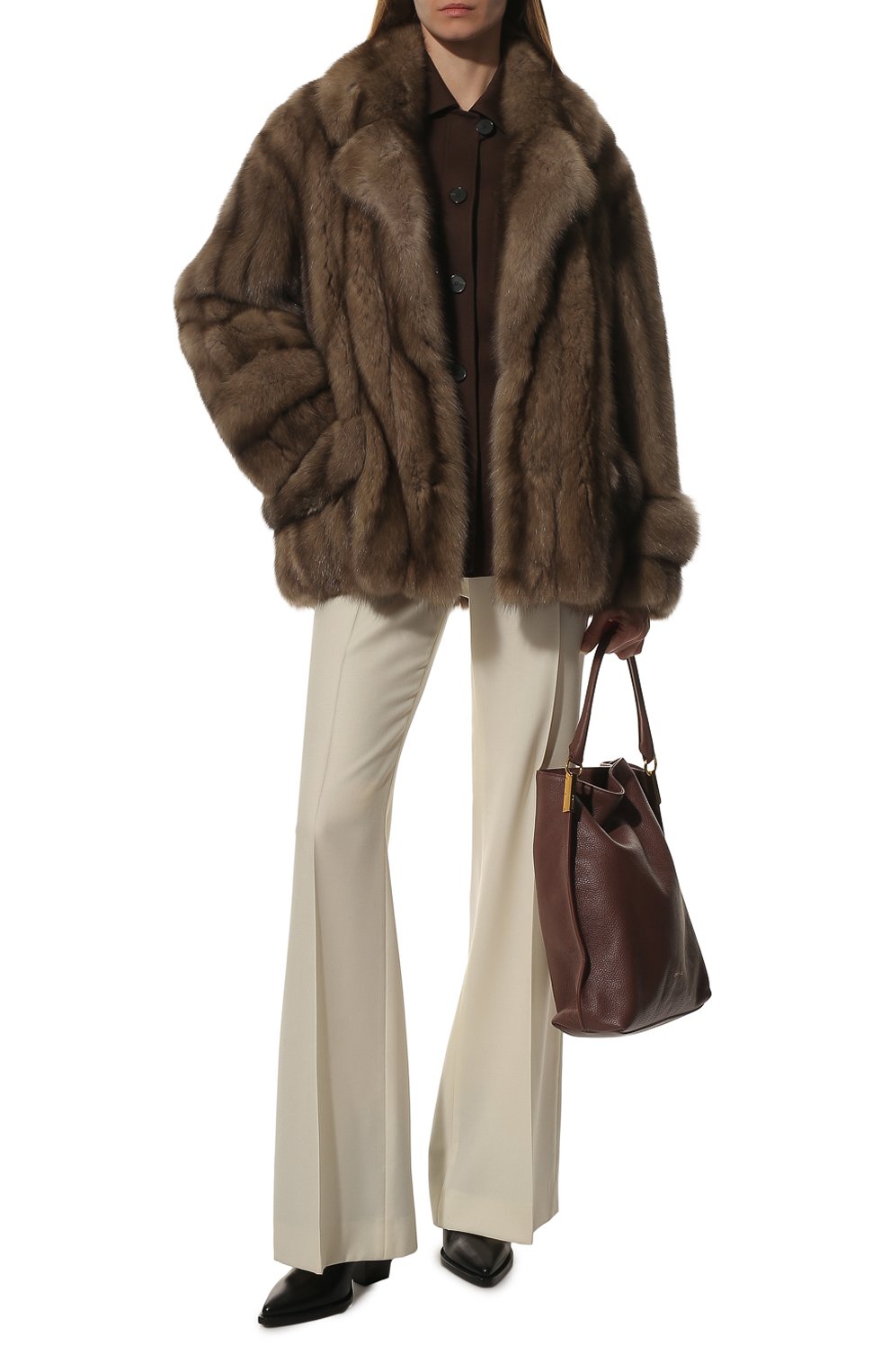 Шуба из меха соболя VICTORIA KUSENKOVA, арт. 763600005571, фото 2