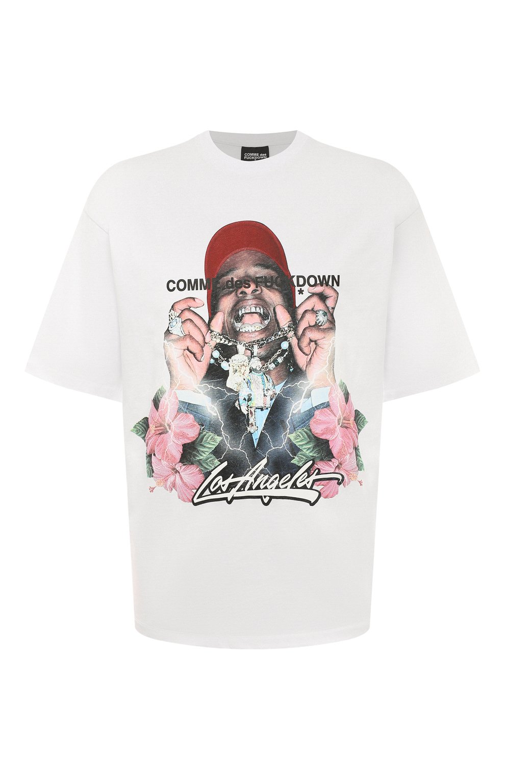 Хлопковая футболка COMME DES FUCKDOWN, арт. CDFU2275, фото 1