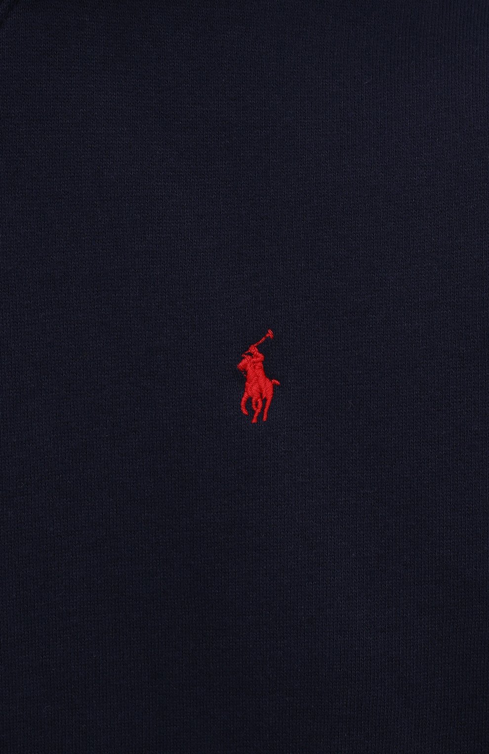 Хлопковое худи POLO RALPH LAUREN темно-синего цвета по цене 11150 руб., арт. 323749954001, фото 3 Хлопковое худи POLO RALPH LAUREN, арт. 323749954001, фото 3