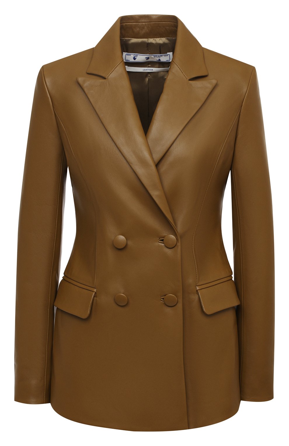 Кожаный жакет OFF-WHITE, арт. 0WJA036E20LEA0016363, фото 1