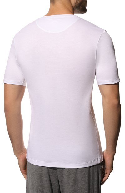 Хлопковая футболка HANRO, арт. 073174., фото 4