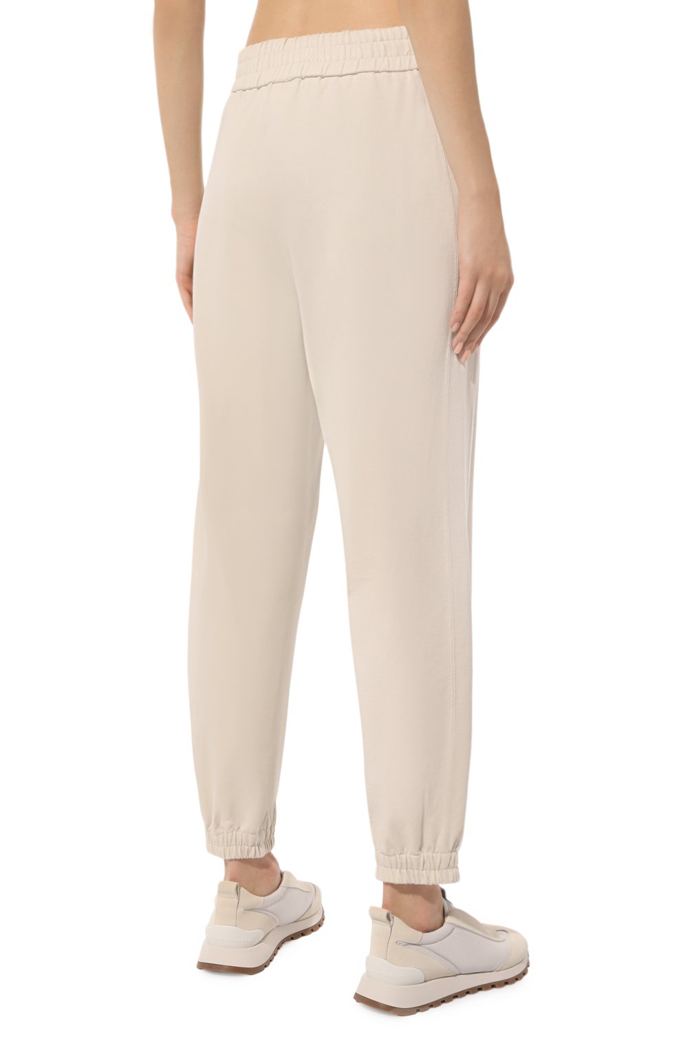 Хлопковые джоггеры BRUNELLO CUCINELLI, арт. MP827HA799, фото 4