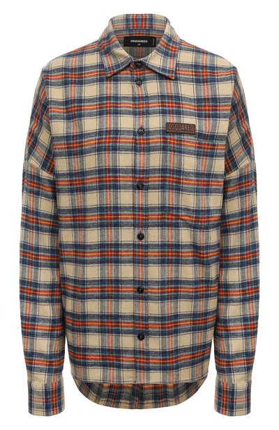 Женская хлопковая рубашка DSQUARED2, арт. S75DL0854/S78106