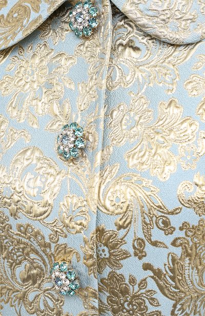 Жакет DOLCE & GABBANA голубого цвета по цене 310500 руб., арт. F26ALZ/HJMLB, фото 5 Жакет DOLCE & GABBANA, арт. F26ALZ/HJMLB, фото 5