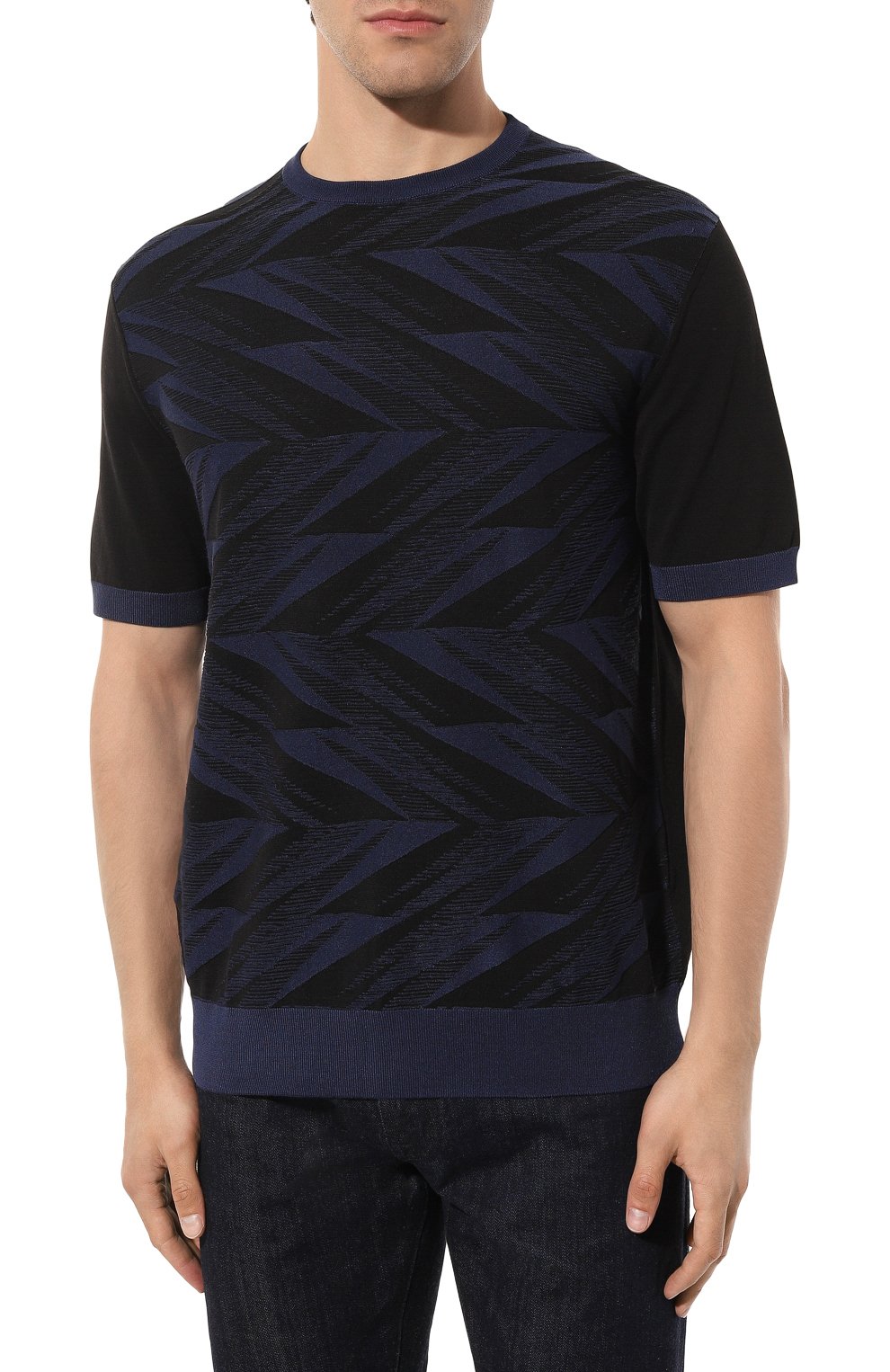 Джемпер из хло�пка и шелка STEFANO RICCI, арт. K616324G10/F23237, фото 3