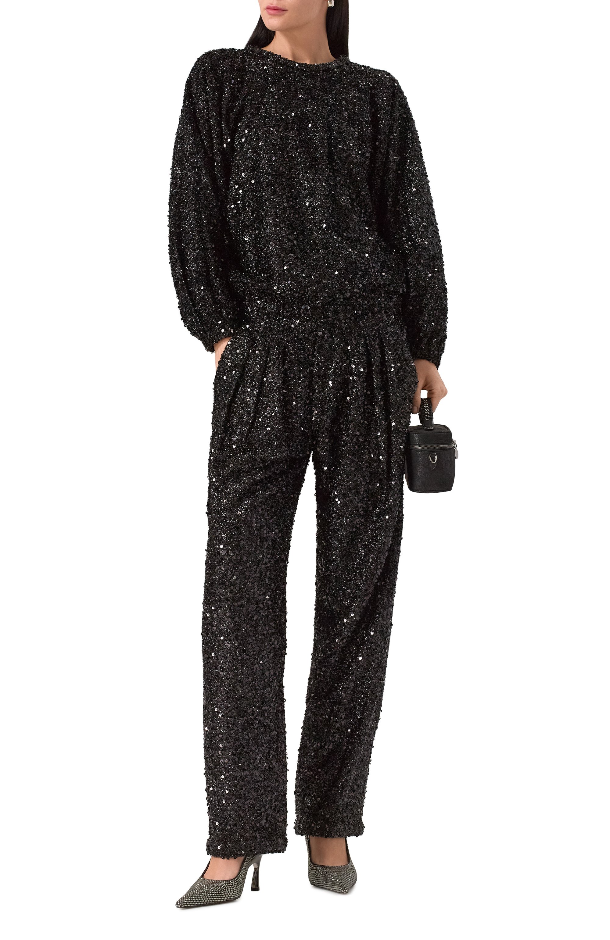 Текстильные туфли elsa 90 STELLA MCCARTNEY, арт. 810461/E00098, фото 2