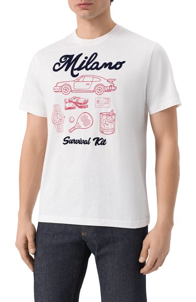 Хлопковая футболка MC2 SAINT BARTH, арт. ARN0001-00650I/ARN0TT, фото 3