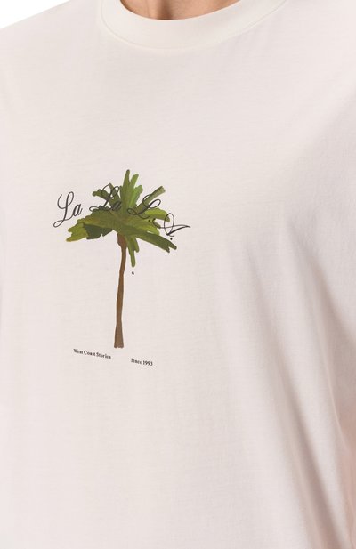 Хлопковая футболка HUGO, арт. 50538972, фото 5