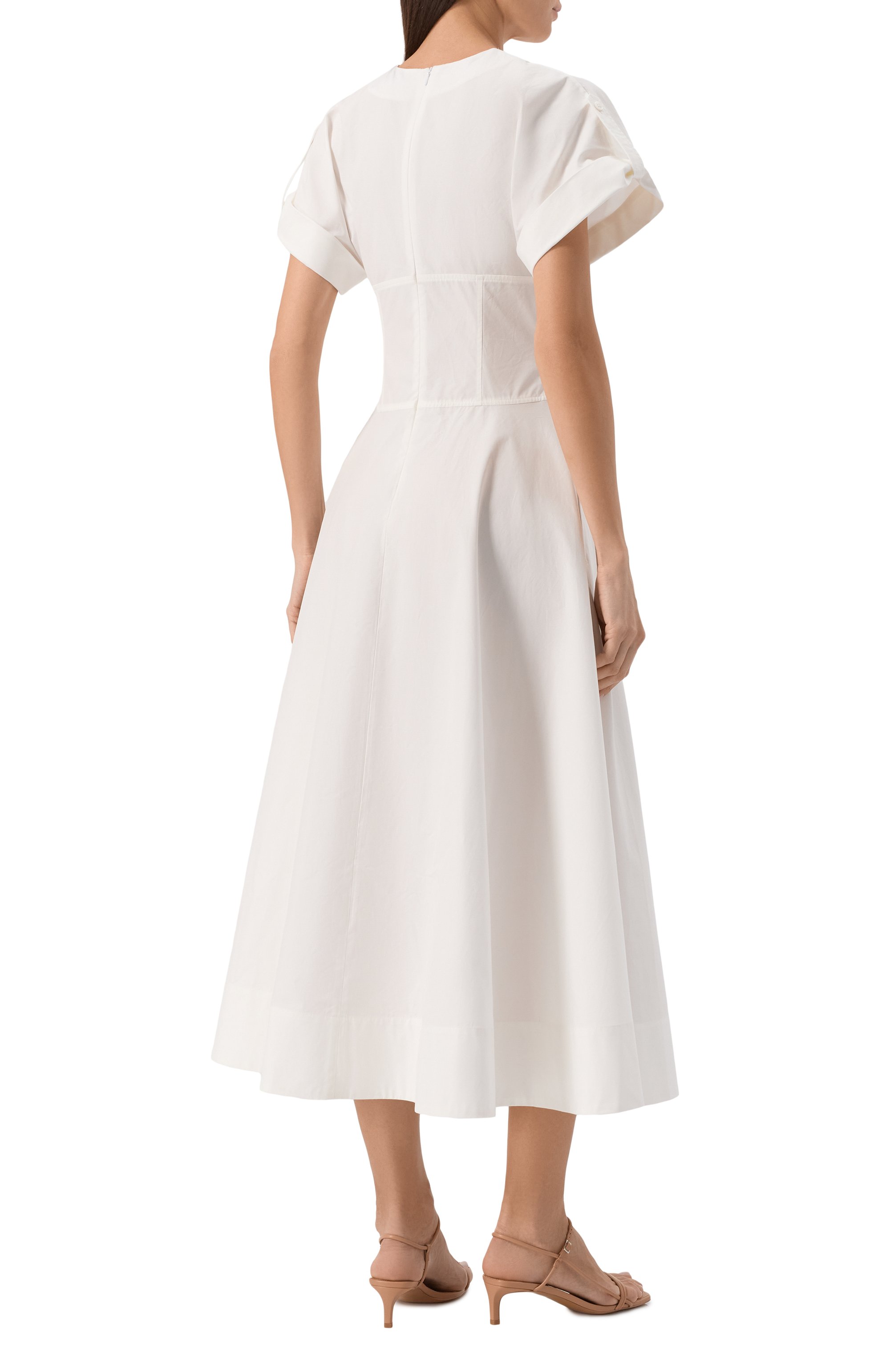 Хлопковое платье 12 STOREEZ, арт. 132629, фото 4