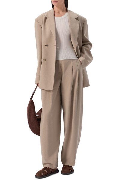 Замшевые сандалии MOSCHINO, арт. MA10073G10/ME0, фото 3