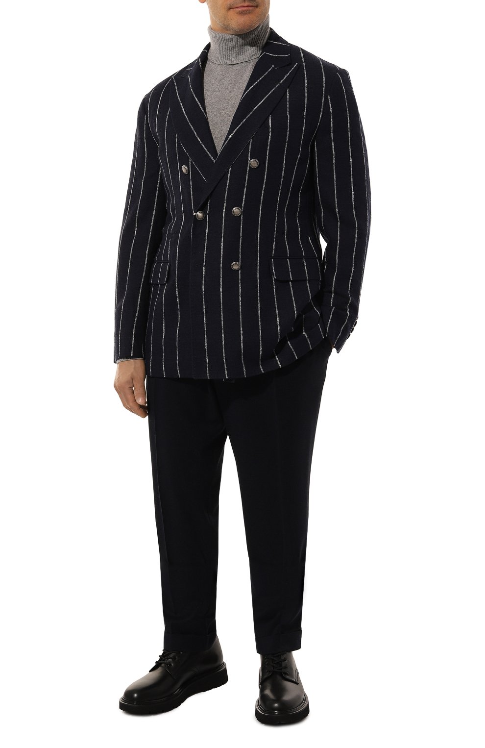 Пиджак изо льна и шерс�ти BRUNELLO CUCINELLI, арт. MP4927BPDD, фото 3