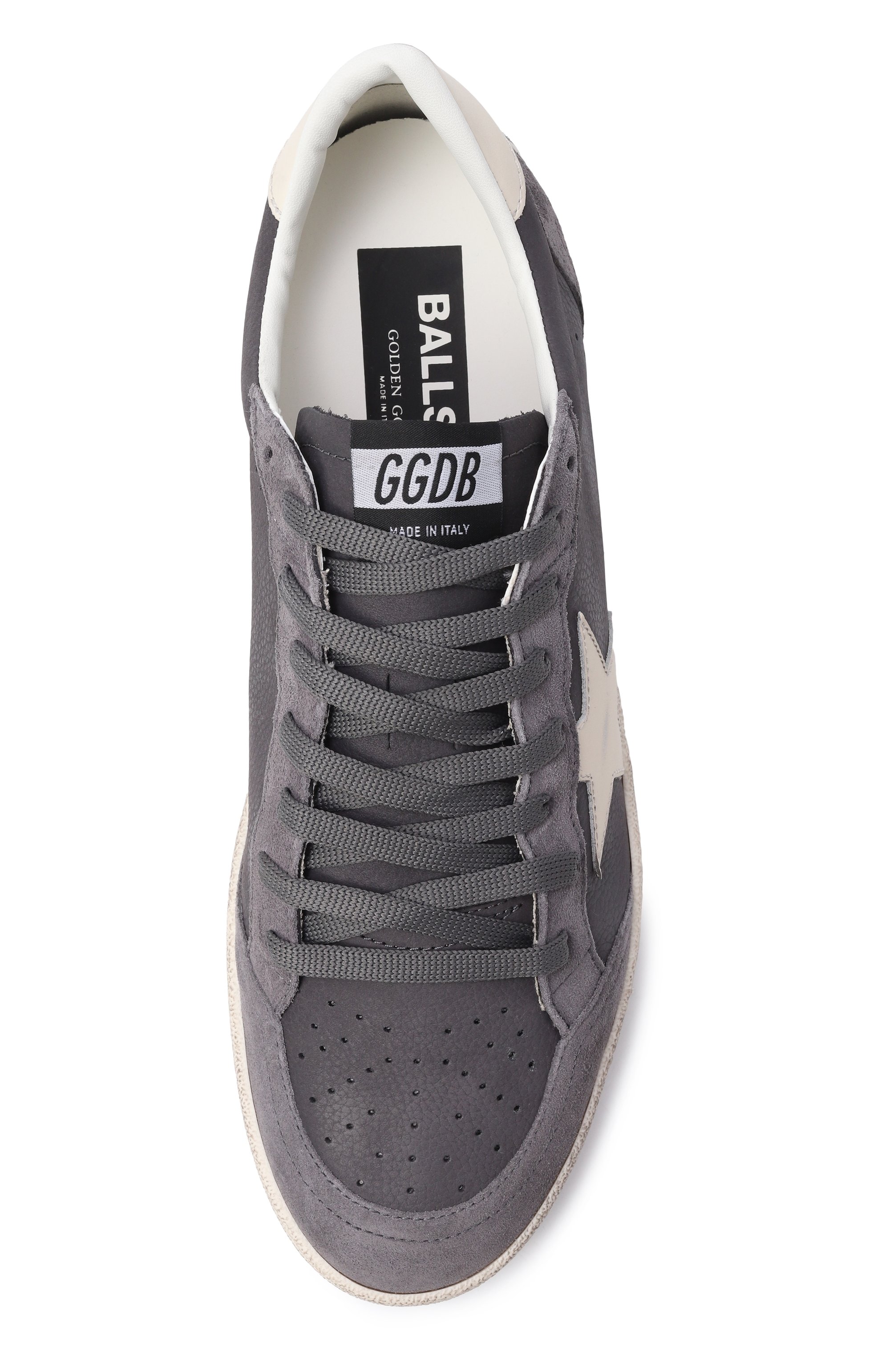 Кожаные кеды ball star GOLDEN GOOSE DELUXE BRAND, арт. GMF00117.F008157, фото 5
