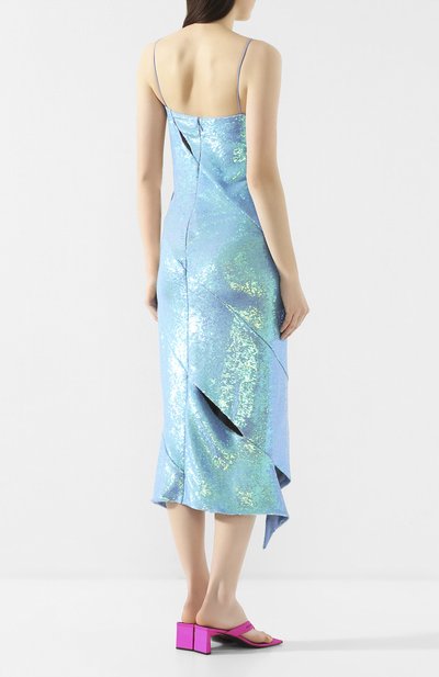 Платье с пайетками OFF-WHITE, арт. 0WDB220R206750683100, фото 4