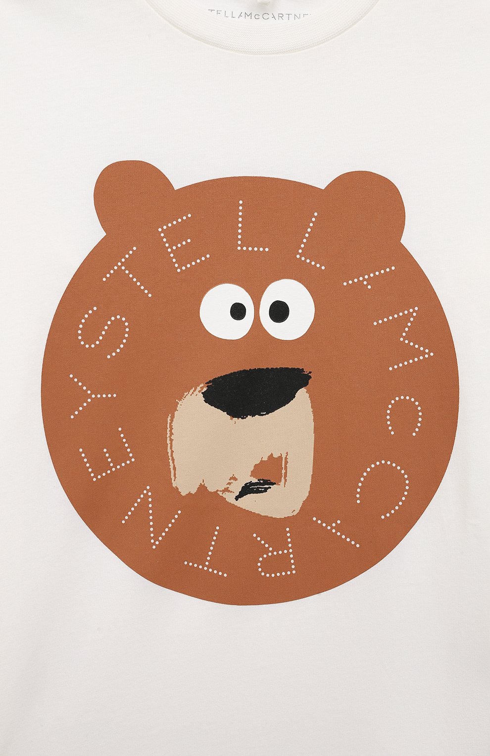 Хлопковый лонгслив STELLA MCCARTNEY кремового цвета по цене 7620 руб., арт. TT8P50, фото 3 Хлопковый лонгслив STELLA MCCARTNEY, арт. TT8P50, фото 3