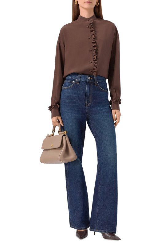 Шелковая блузка MVST M25.1PW.B001/R660 Коричневый  M25.1PW.B001/R660 Фото 2