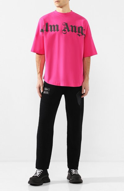 Хлопковая футболка PALM ANGELS, арт. PMAA002R204130012810, фото 2